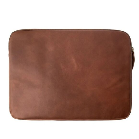 Andar Genuine Leather laptop case suitable for 14 inch laptop, iPad or tablet - Picture 5 of 8